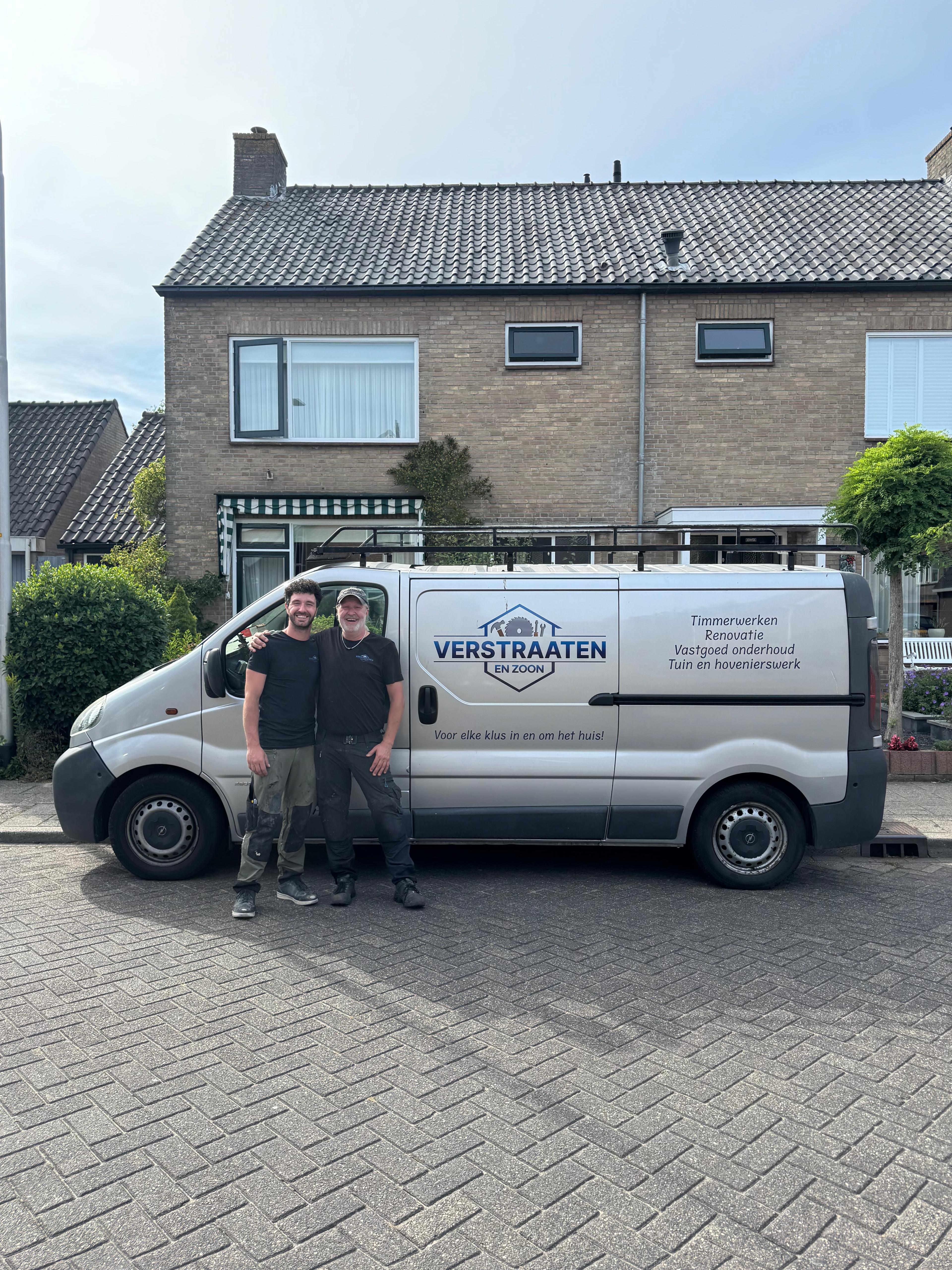 Dominic en Lex Verstraaten - Klusbedrijf Verstraaten & Zoon