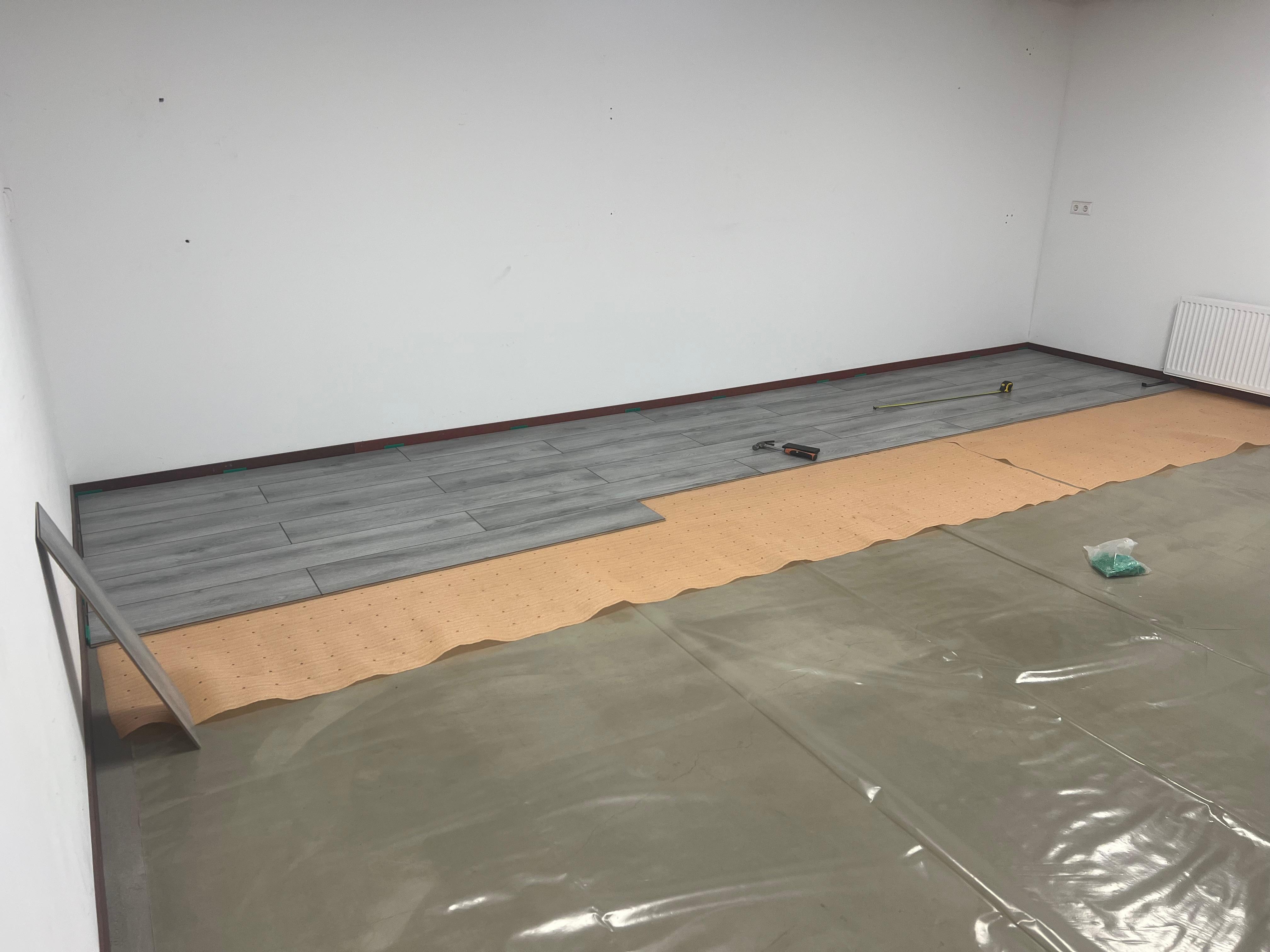 PVC Vloer Installatie