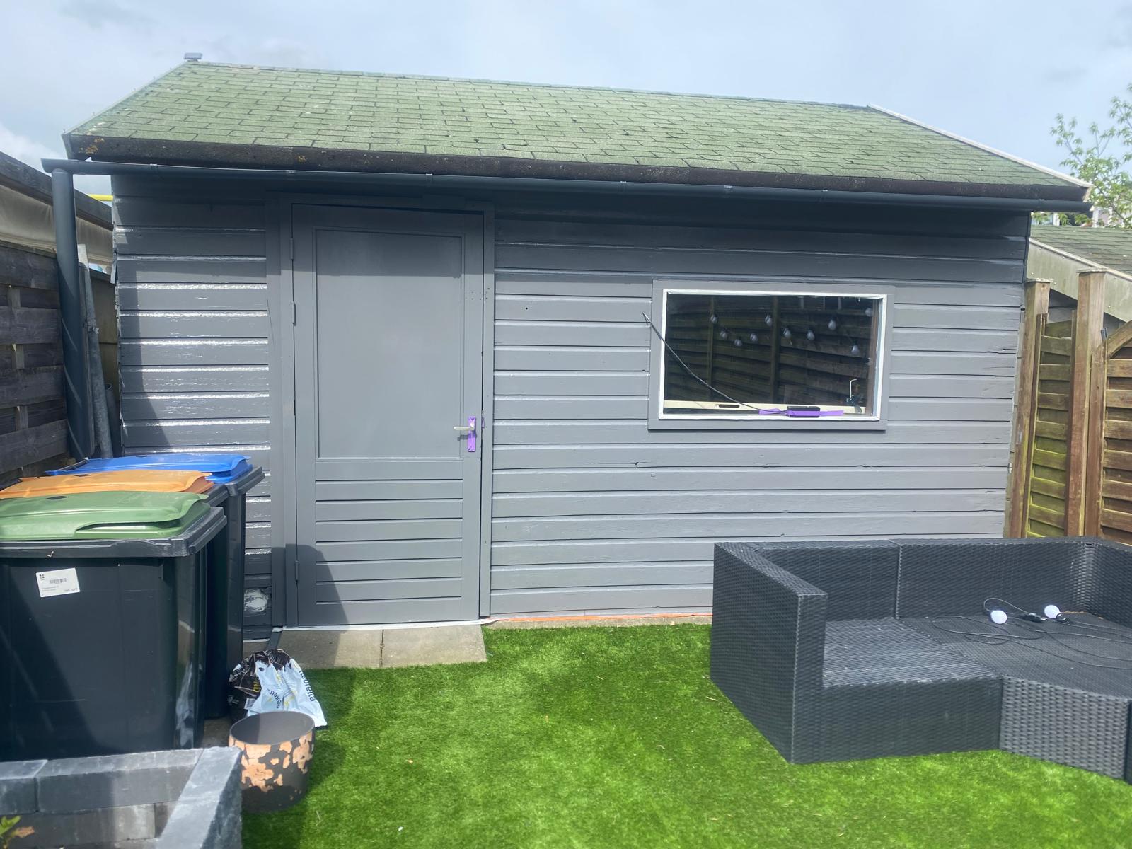 Tuinschuur Renovatie & Schilderbeurt