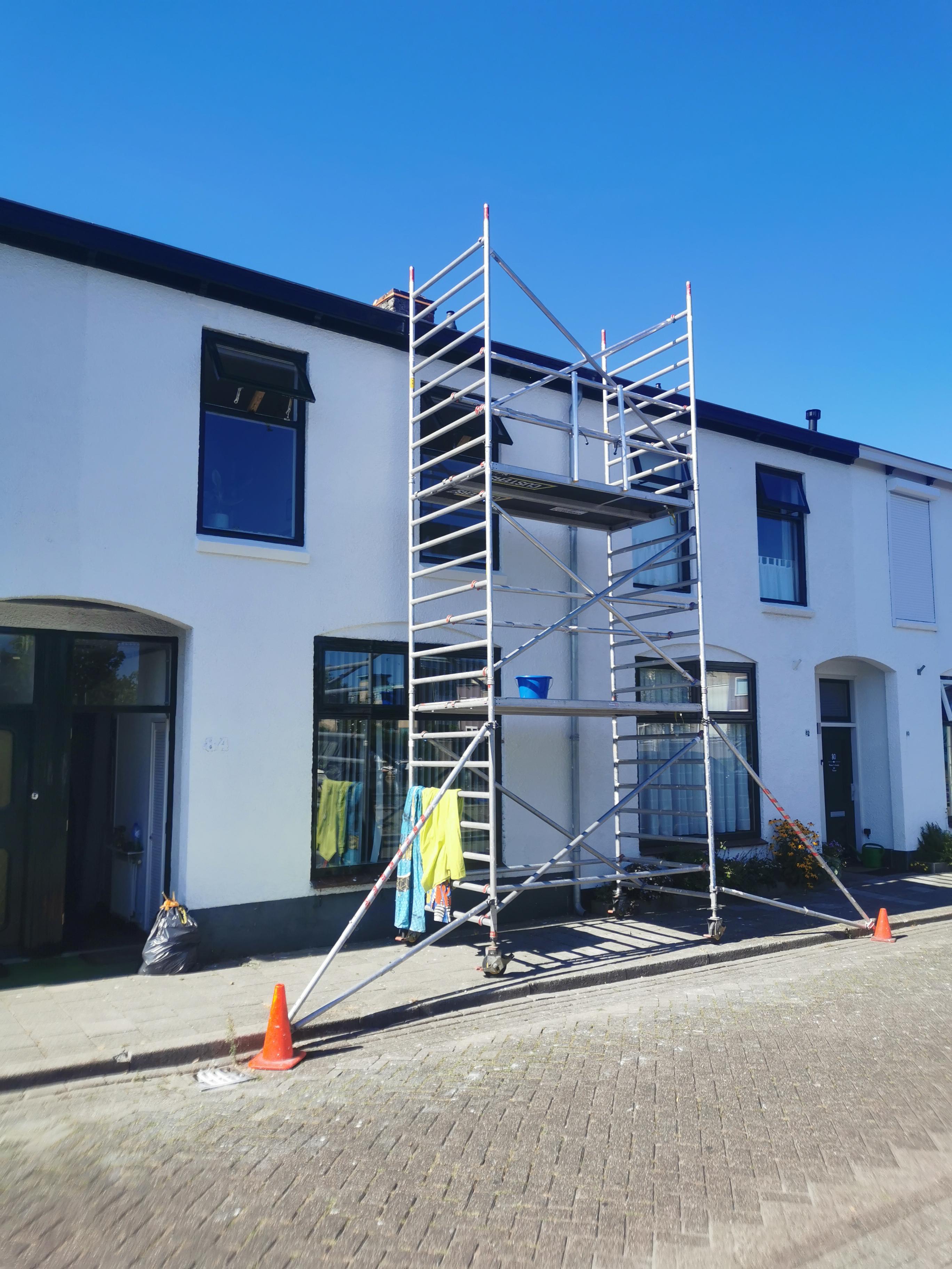 Gevelreiniging & Schilderwerk -- Frisse uitstraling met Stijlvol Contrast